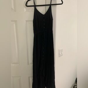 Elegant Black Maxi Dress